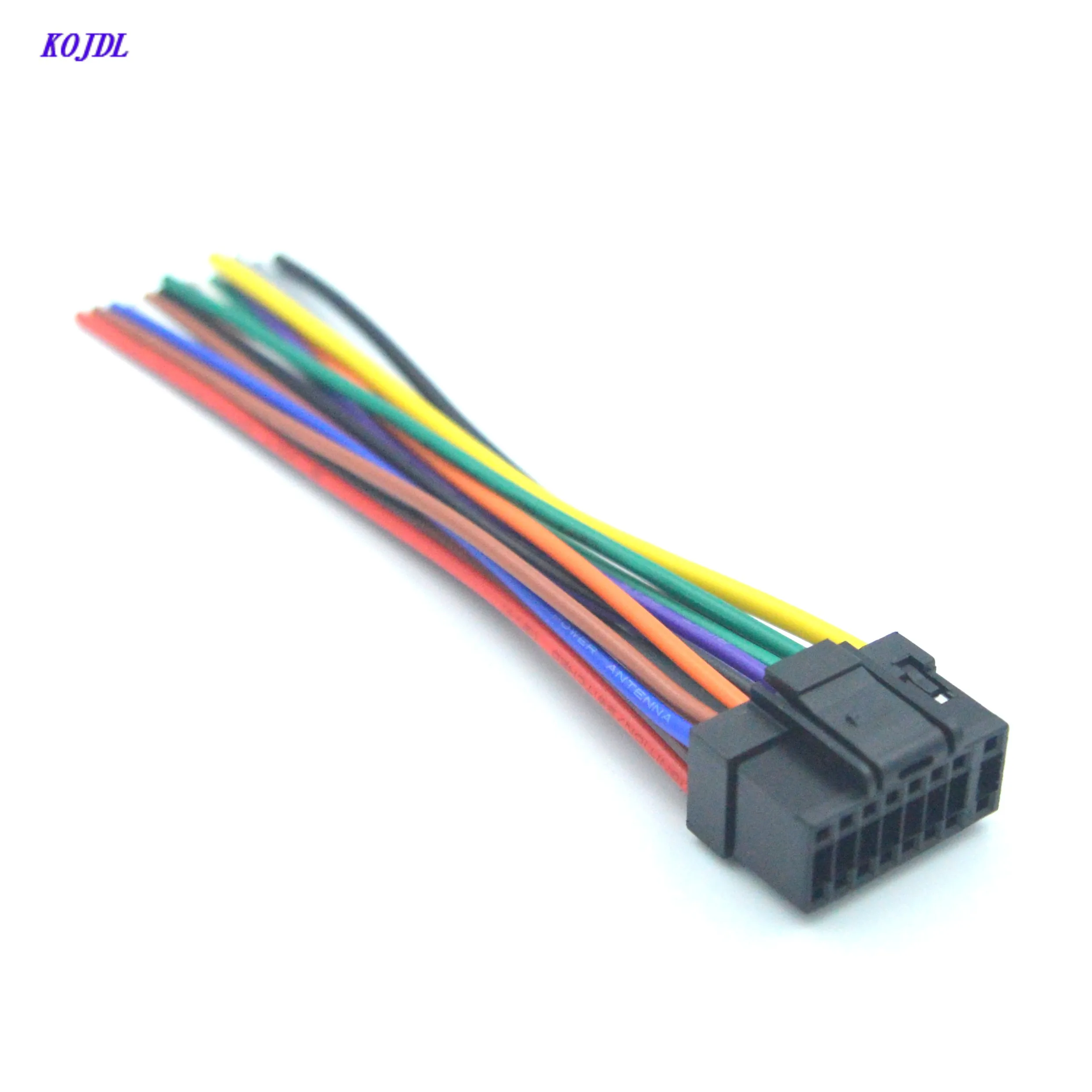 Car Alpine Cdplayer 16Pin Cablaggio Adattatore Cavo Connettore Per Autoradio Audio Stereo Refit Power Line