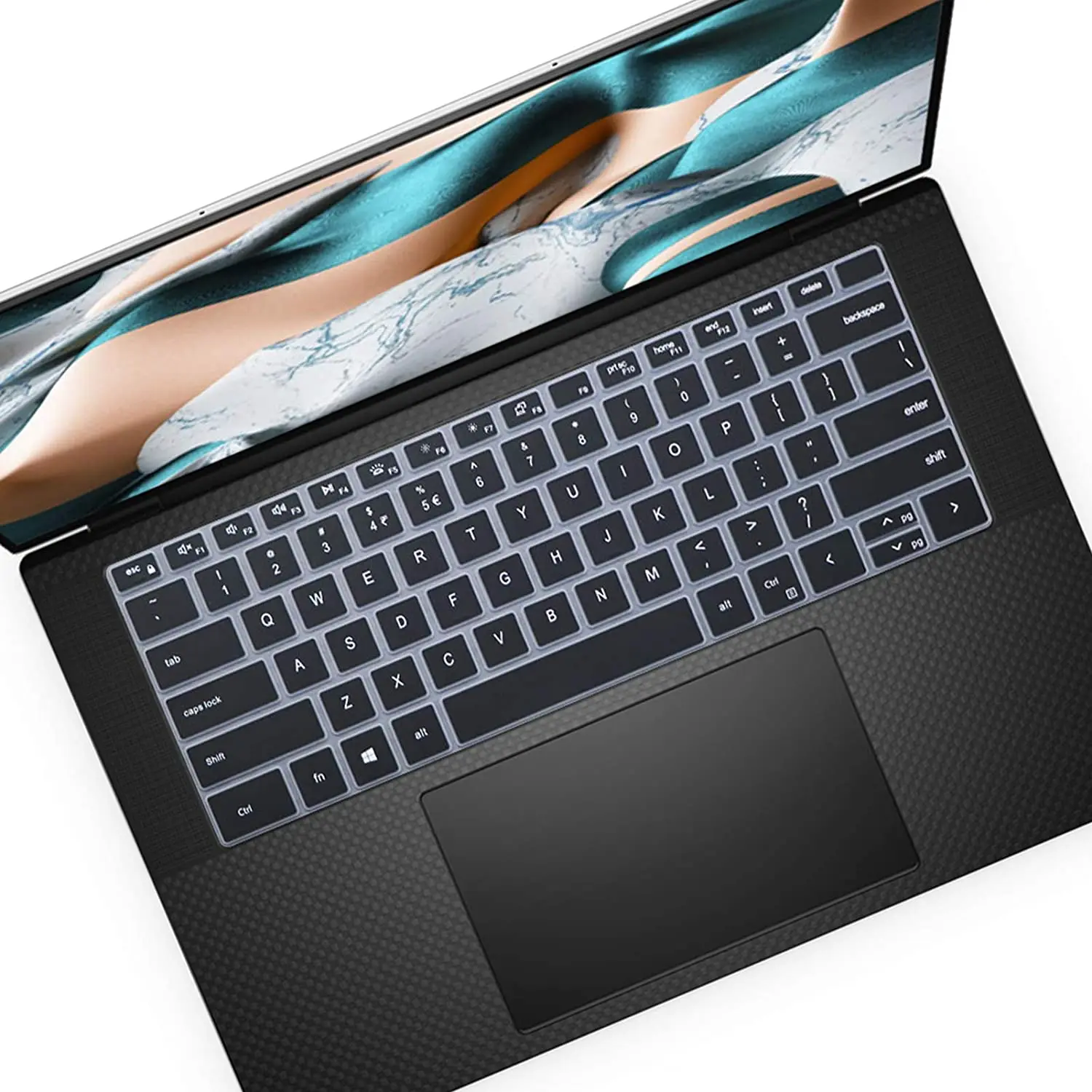 Per Dell Xps 15 9520 (2022) Dell Xps 15 9500 Xps15 2022 2021 15.6 Pollici Tastiera In Silicone Cover Skin Notebook Laptop