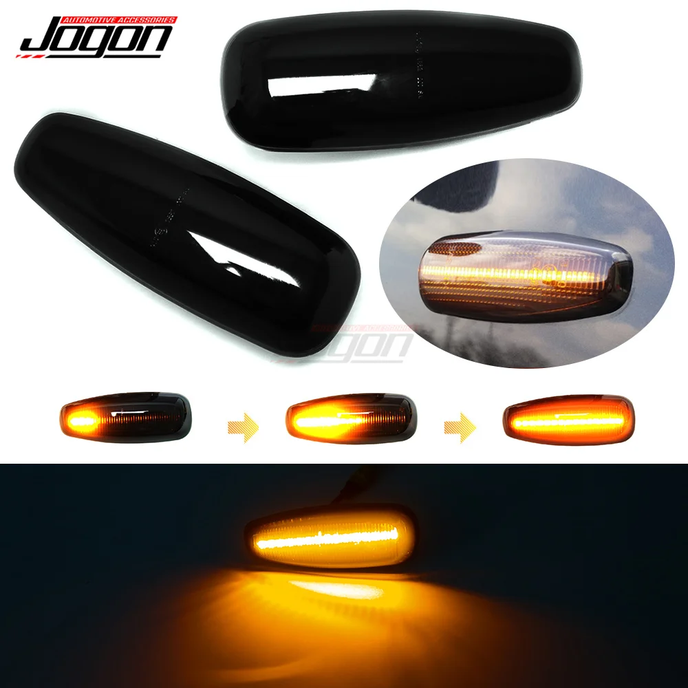 Per Kia Pro Ceed Estate Rio 3 Hatchback Saloon Hyundai I30 Azera Elantra Avante Led Dynamic Sequential Blinker Side Marker Light
