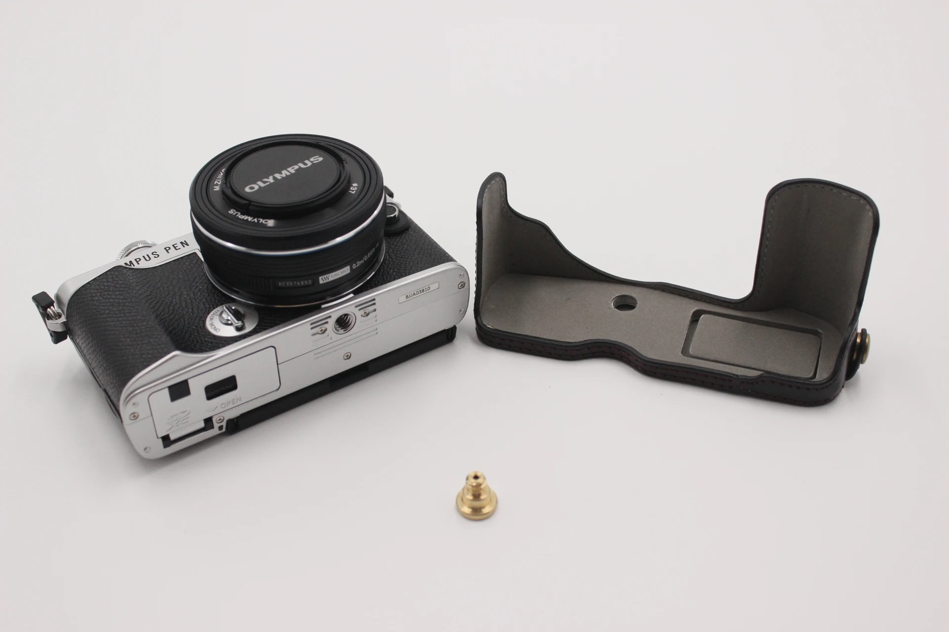 Per Olympus Pen E-P7 Micro Borsa Per Fotocamera Singola Custodia Protettiva In Pelle Pu Ep7 Maniglia Base Shell