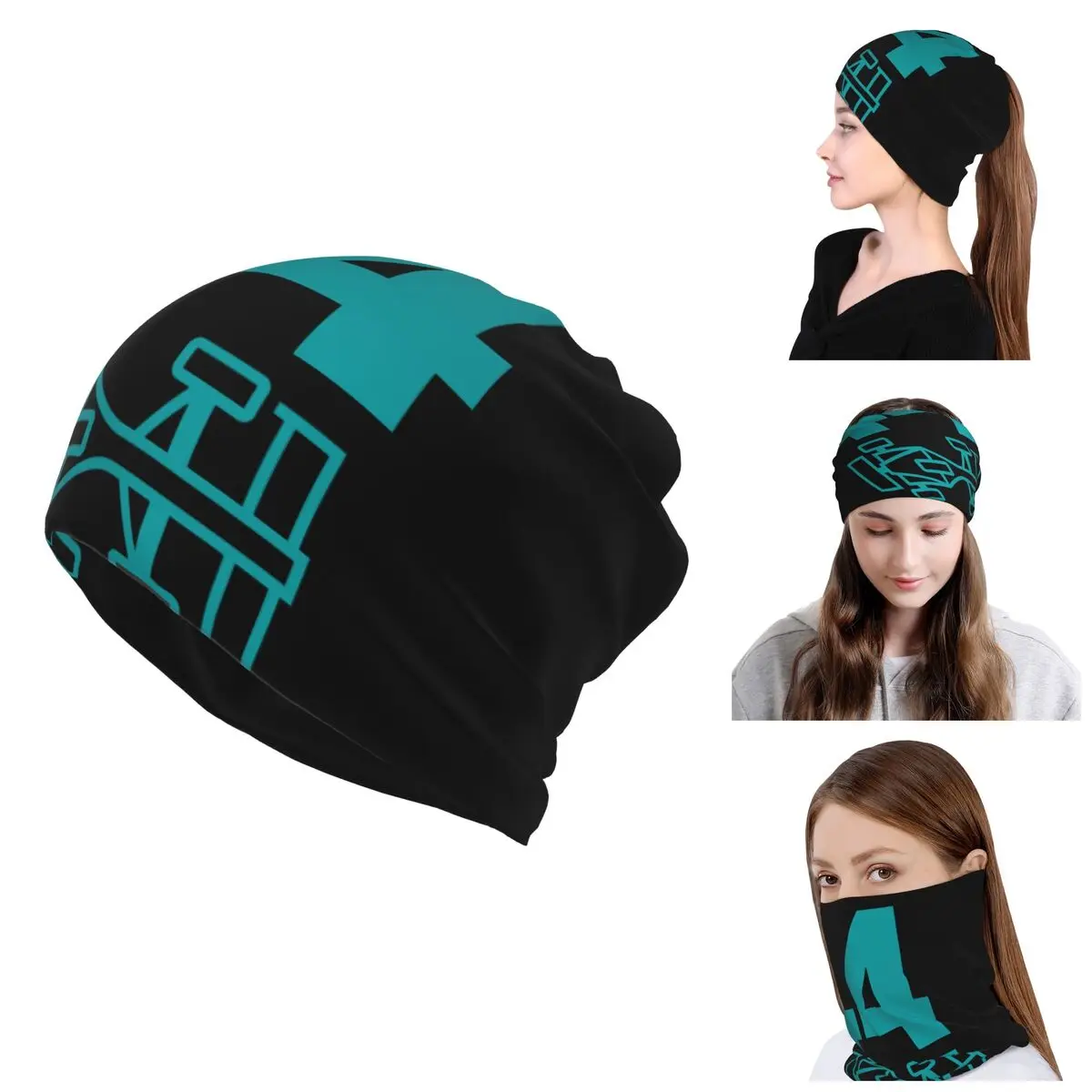 Hamiltons 44 Sport Car Driver Race Bandana Scaldacollo Unisex Winter Knit Skullies Berretti Cap Ski Tube Sciarpa Ghetta Face Cover