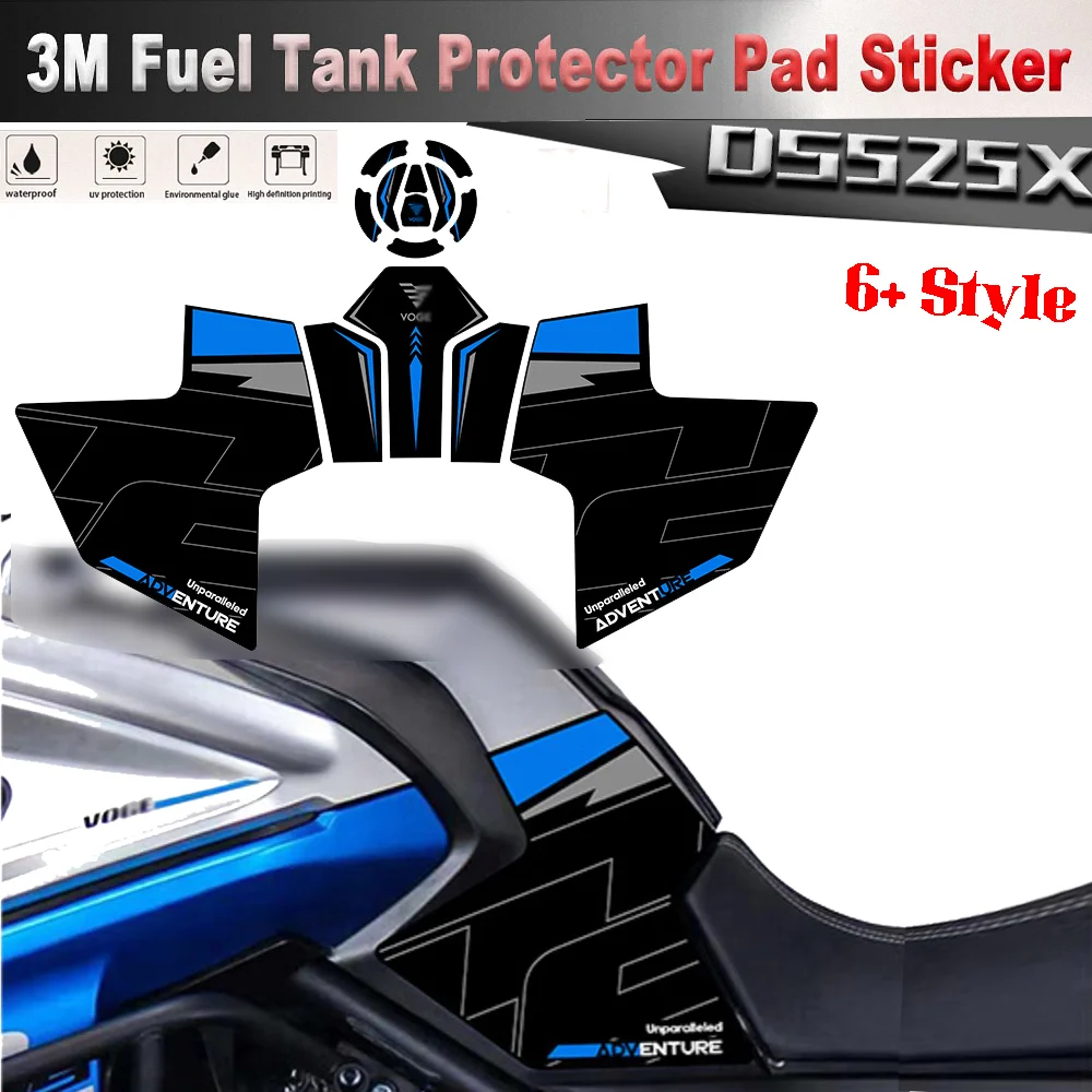 Per Voge Valico Dsx Ds X Ds525X 525Dsx Ds525 525X 525 2023 Serbatoio Moto Pad Carburante Fueltank Covers Adesivi Di Protezione Benzina