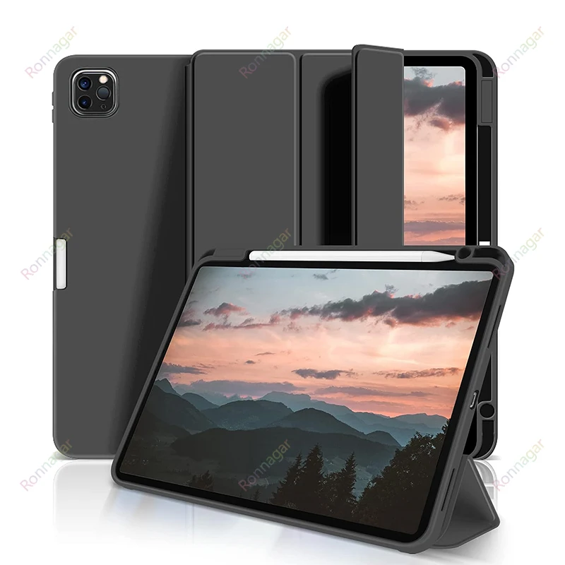 Per Ipad Air 5 Case Ipad Air 4 Ipad Ipad Custodia Di Decima Generazione Ipad Pro 11 M1 M2 Supporto Per Supporto In Silicone 2Nd Gen Pencil Charging