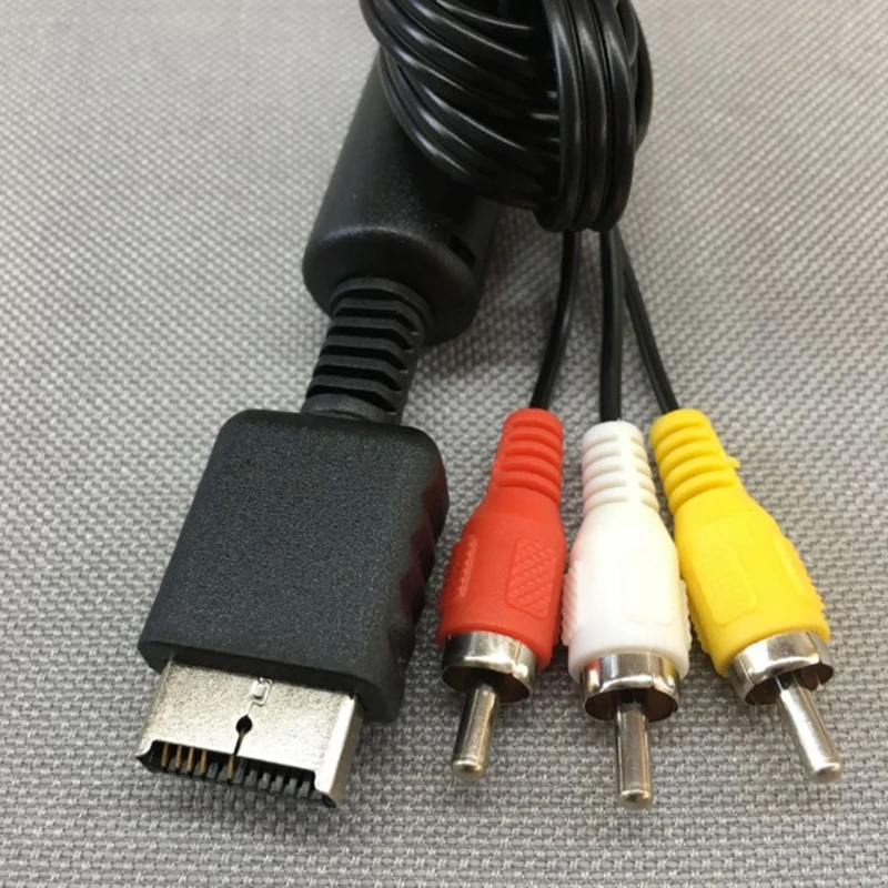 Av Video Video Cavo Tv Audio Video Cavo Stereo A/V, Ps Ps3 Per Playstation Ps1 Ps2 Ps3 Cavo Audio Video Cavo Per Sony 1/2/3