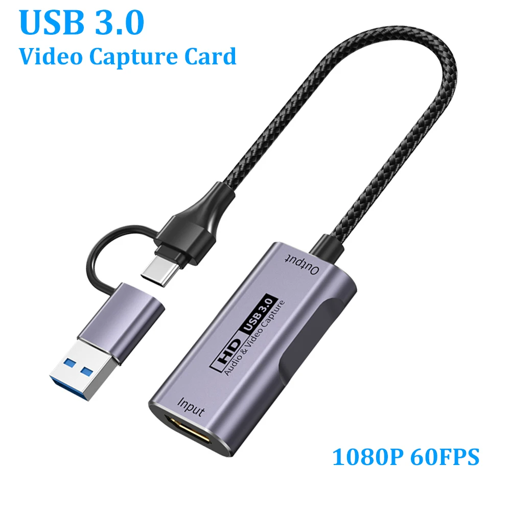 Usb 3.0 Scheda Di Acquisizione Video Hdmi Game Stream Grabber Record Per Fotocamera Tv Box Nintendo Switch Ps 4 5 Ms2130 Placa De Video