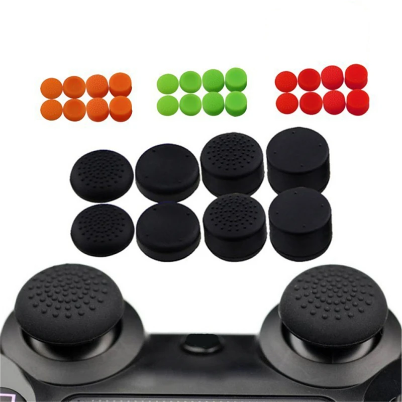 Vendita Calda 8 Pz Controller In Silicone Joystick Thumb Stick Grip Cap Custodia Cover Per Playstation 4 Ps4 Ps3 Ps2 Ps 4 Ps 3 Ps 2 Xbox
