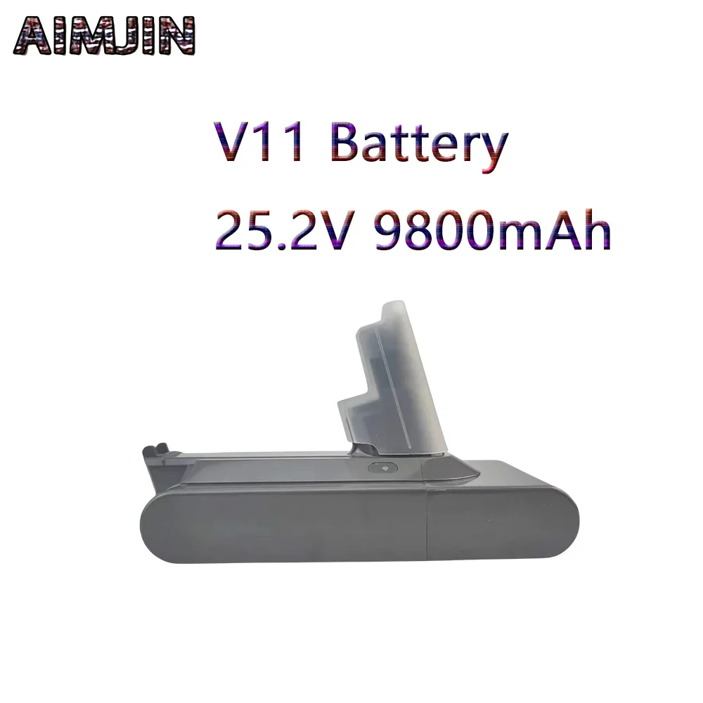 9800Mah Per Dyson 25.2V V11 Sv15/Sv16 Batteria Absolute V11 Animal Li-Ion Aspirapolvere Batteria Ricaricabile