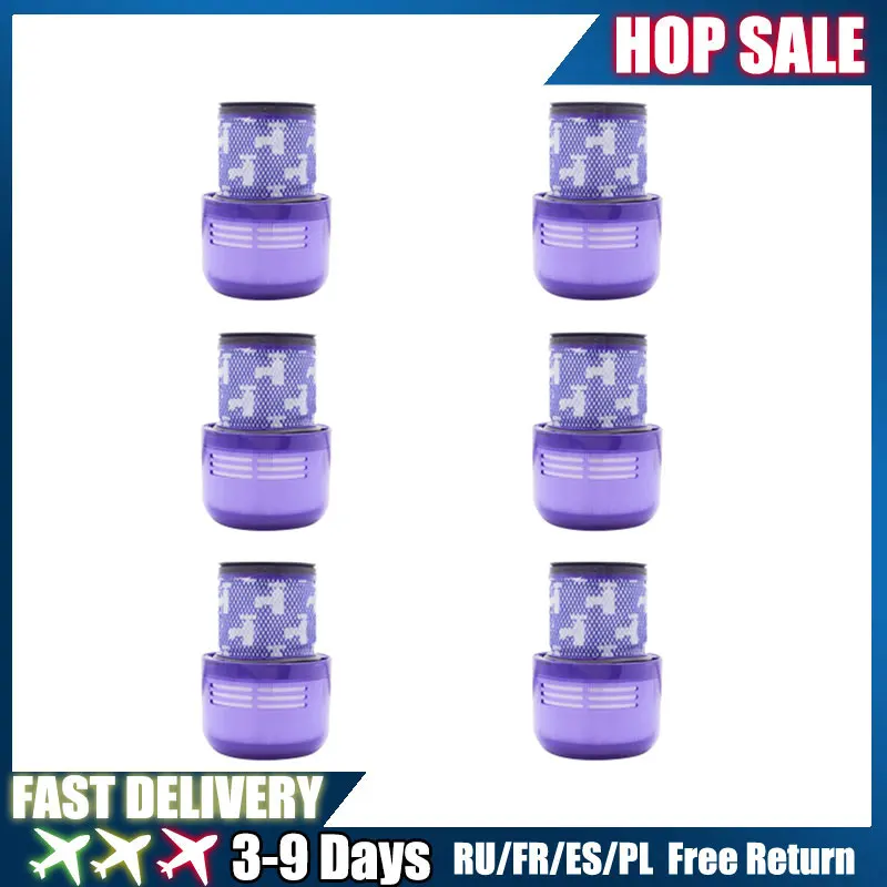Filtro Pengganti Untuk Dyson V11 Sv14 Animal Plus Absolute Vacuum Cleaner-6Pcs