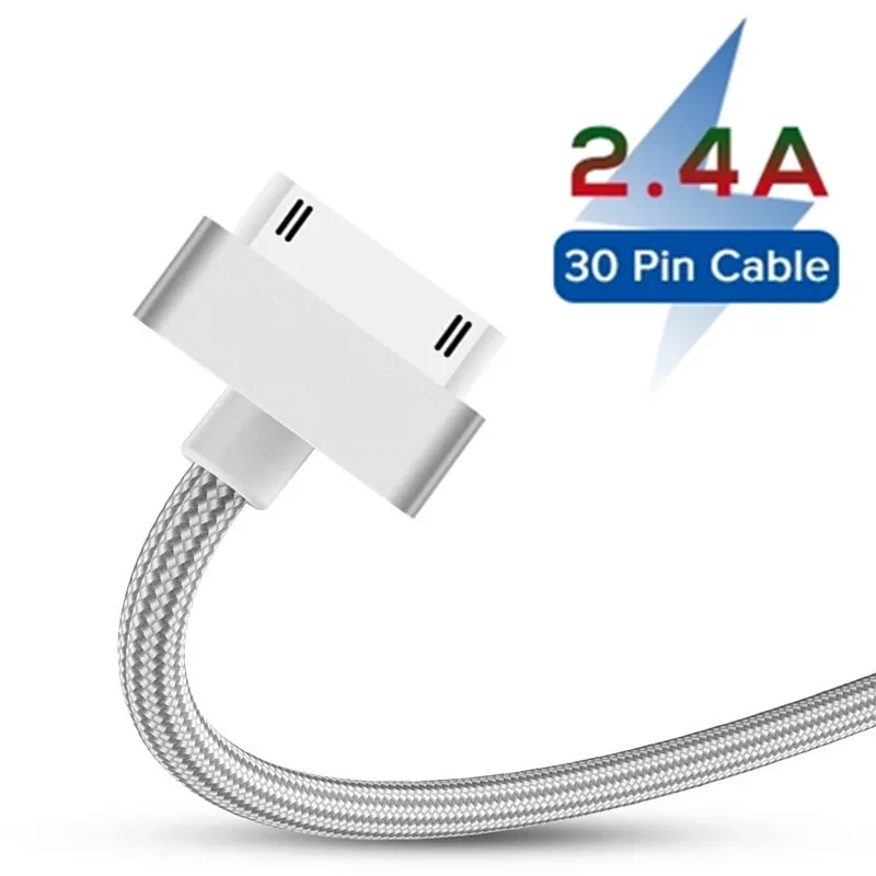 Cavo Usb Ricarica Rapida Per Apple Iphone 4 4S 3Gs 3G Ipad 1 2 3 Ipod Nano Touch 30 Pin Adattatore Per Caricabatterie Originale Cavo Di Sincronizzazio