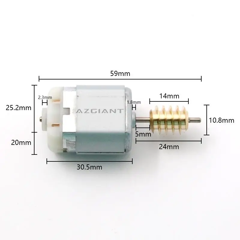 Esl Elv Attuatore Blocco Sterzo Motore Forfiat 500C Mk3, Grande Punto Mk3, Otimo Mk3, 12V, 11900 Rmp, 0.12A