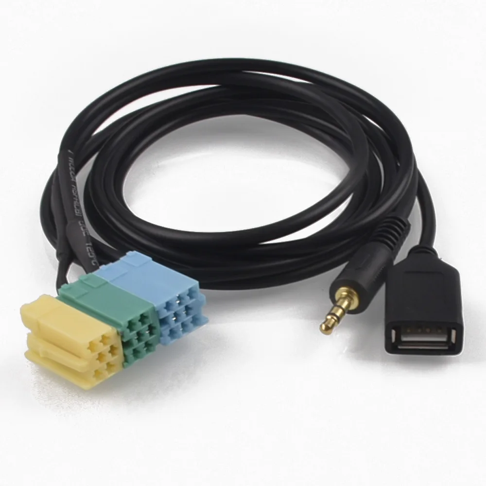 Car Video Audio Mp3 Aux Usb + 3.5Mm Cavo Adattatore Spina Per Kia Sportage Per Hyundai Per Kia Sportage