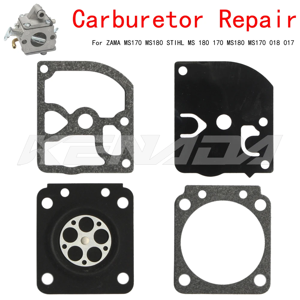 Kit Di Riparazione Carburatore Motosega Per Zama Ms170 Ms180 Stihl Ms 180 170 Ms180 Ms170 018 017