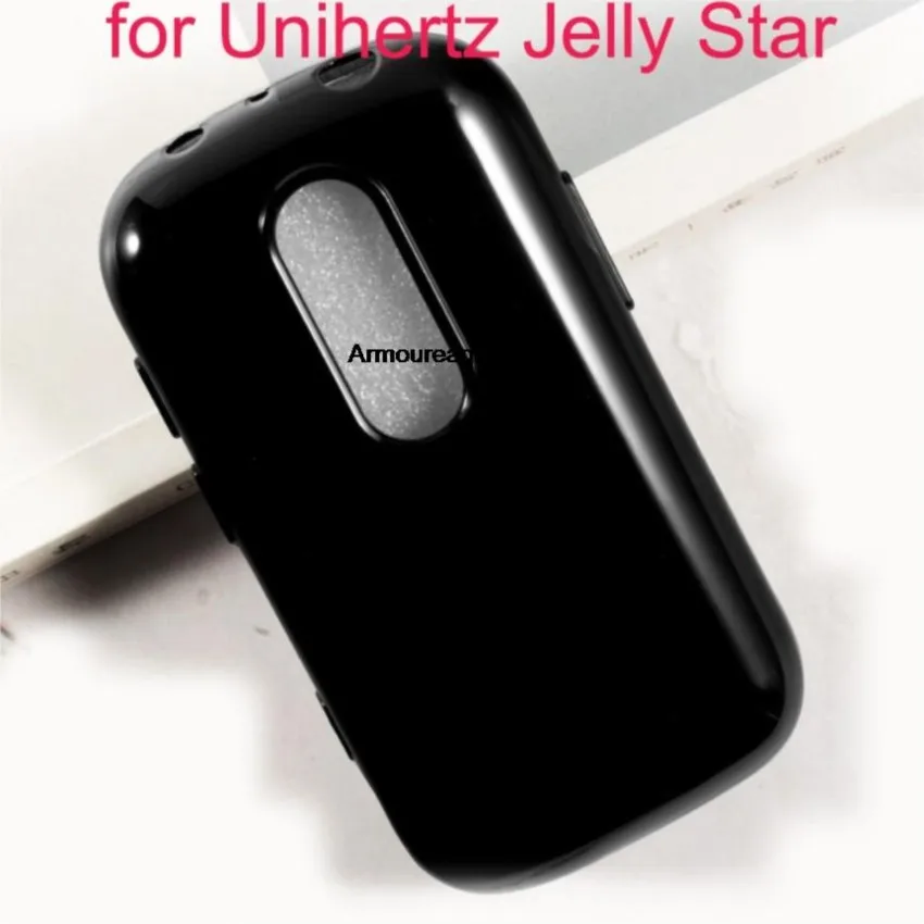 Custodia Morbida In Silicone Per Telefono Per Unihertz Jelly Star Tpu Cover Posteriore Custodie Nere Guard On Per Unihertz Jelly Star Custodia Protett