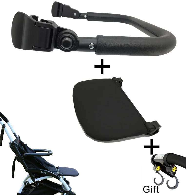 2021 Nuovi Accessori Per Passeggini Bracciolo Regolabile E Poggiapiedi Per Paraurti Babyzen Yoyo 2 Yoyo2 Yoya