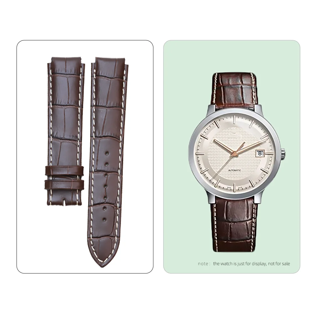 Pesno Adatto Per Rado Coupole Classic R30939125/R30554105 Cinturino In Vera Pelle Di Vitello Uomo Donna Accessori Per Orologi