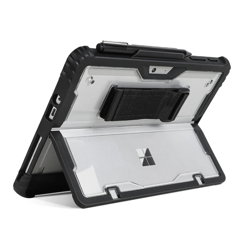 Custodia Per Microsoft Surface Pro 7 6 5 4 Pro Lte Surface Go 1 2 3 Custodia Protettiva Robusta All-In-One Con Portapenne Magnetico