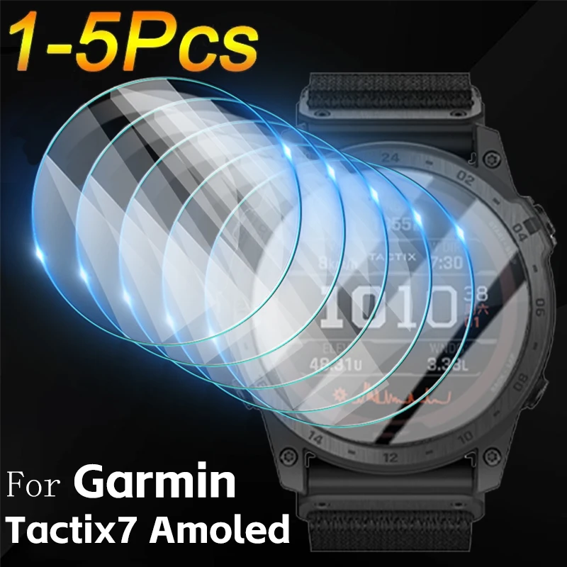 Vetro Temperato Per Garmin Tactix 7 Amoled Smartwatch Screen Protector Hd Pellicola Protettiva Per Schermo Antigraffio Per Tactix 7 Amoled