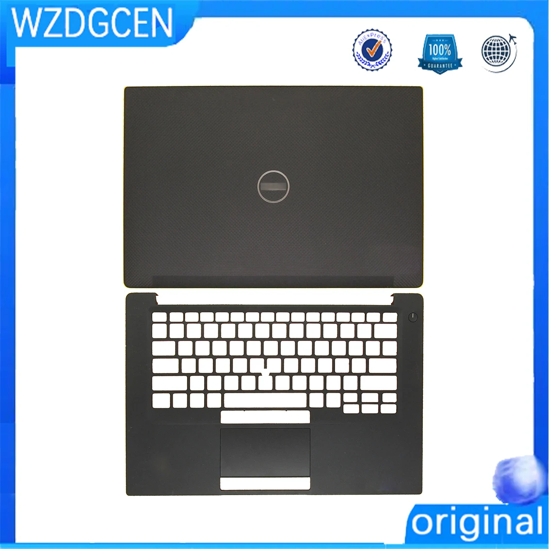 Guscio Nero Originale Usato Per Dell Latitude 7490 7480 Laptop Lcd Back Top Cover Palmrest Guscio Superiore