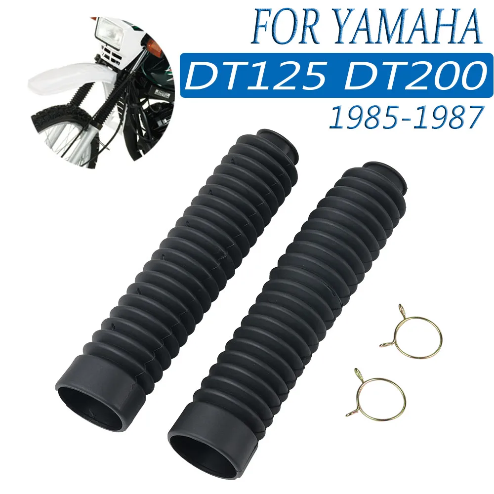 Protezione Antiurto Anteriore Protezione Antipolvere In Gomma Per Yamaha Dt125 Dt200 Dt 125 200