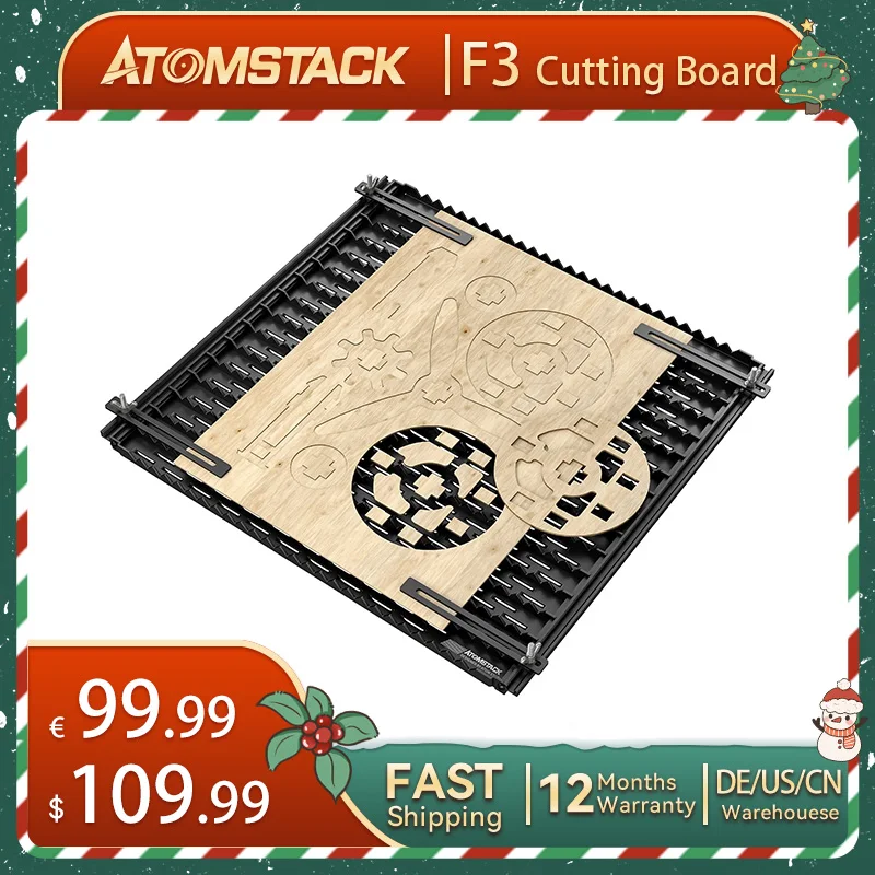Atomstack F3 F2 Piastra Da Taglio Laser 460*425Mm Tavolo Da Lavoro Staccabile Universale Con Dispositivi Per Atomstack X20 S20 A20 X30 Pro