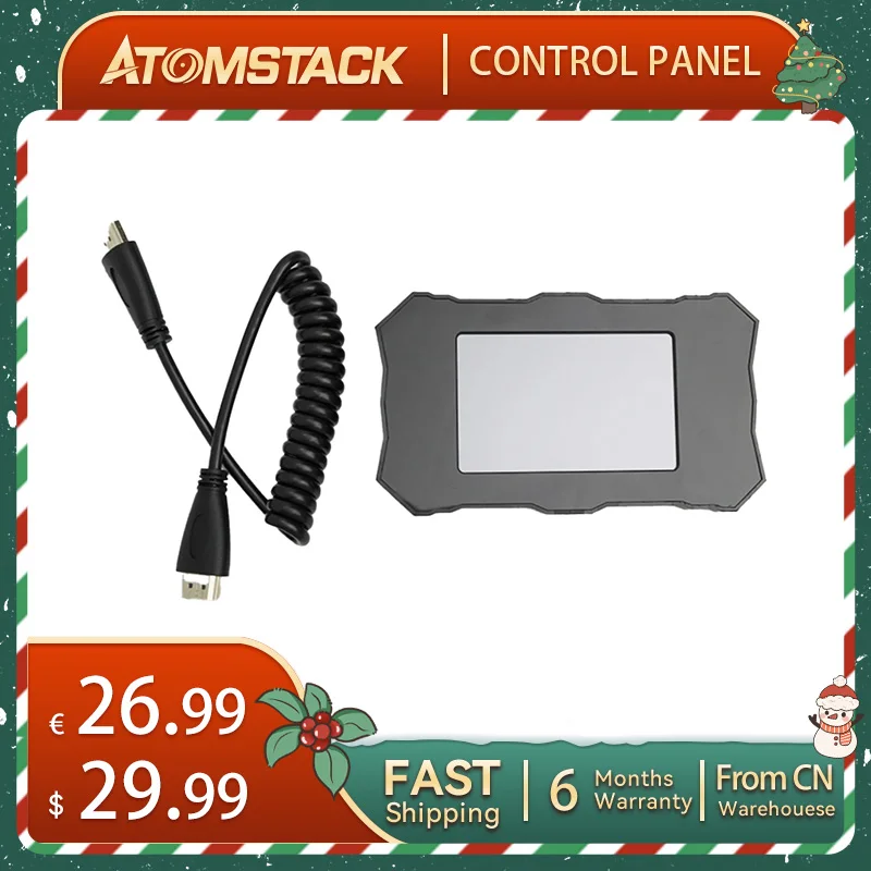 Controller Terminale Atomstack Con Controller Pannello Display Lcd Per X30 S30 Pro X20 A20 S20 Pro A10 S10 X7 Pro P9 M50 A5 M50