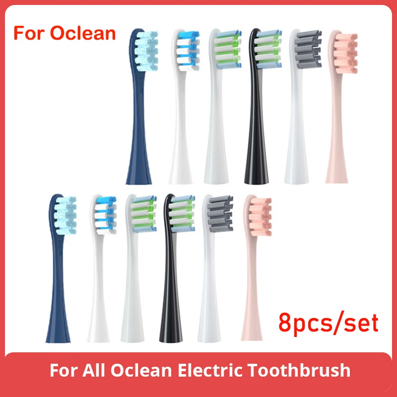 Testine Di Ricambio Per Oclean Flow/X/ X Pro/ Z1/ F1/ One/ Air 2 /Se Testine Morbide Dupont Sonic Spazzolino Da Denti Setola Sottovuoto