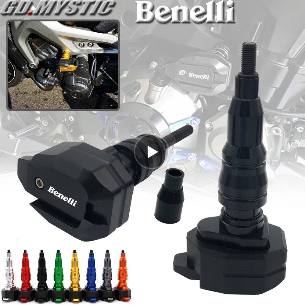 Per Benelli Leoncino 500 Cursori Protezioni Pastiglie Moto Telaio Motore Crash Bungs Protettori