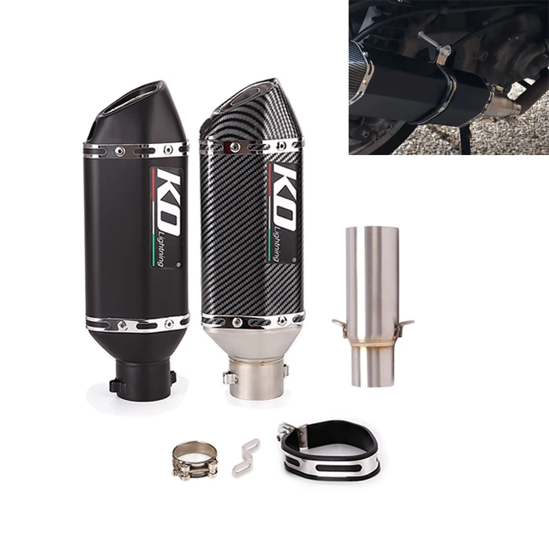 Sistema Di Scarico Per Piaggio Beverly 125/300 Mp3 125/250 Lt 300 X10 125 Moto Mid Link Pipe Connect 51Mm Marmitta Baffler
