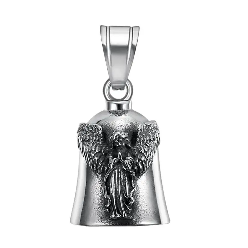 Guardian Bell Moto Riding Bell Durevole Metal Biker Bell Multifunzionale Finger Bell Wings Crisp For Luck Motorcycles