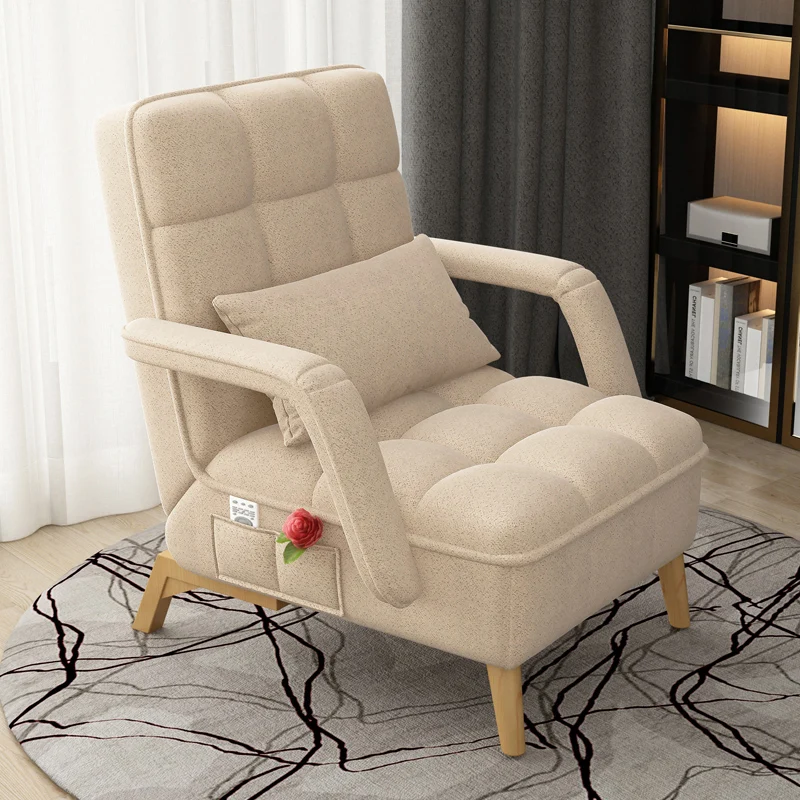 Nordic Lounge Sedie Soggiorno Adulti Portatile Reclinabile Sedie Soggiorno Accento Balcone Sedie Cucina Mobili Per La Casa Mq50Kt