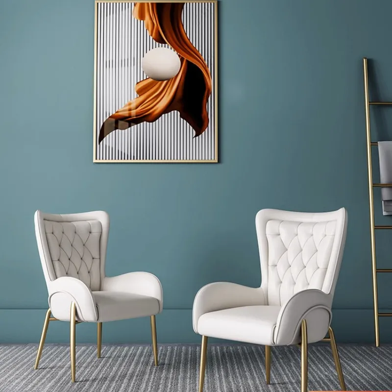 Sedie Da Pranzo Nordiche Accent Metal Thrones Wedding Sedie Da Pranzo Di Lusso Soggiorno Vanity Sillas Nordicas Furniture Yn50Dc