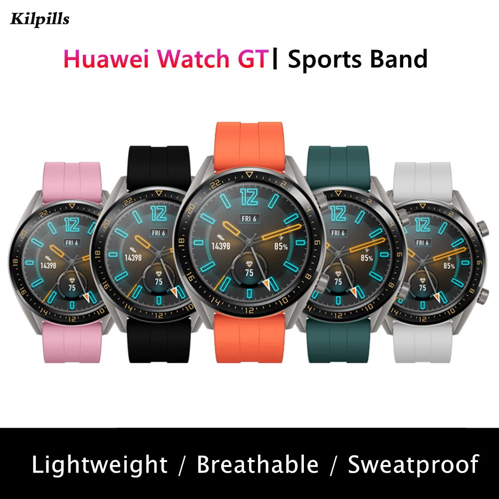 Huawei Watch Gt 2 Cinturino Per Galaxy Watch 46Mm Samsung Gear S3 Frontier Silicone 22Mm Cinturino Amazfit Bip Bracciale Gear S 3 46