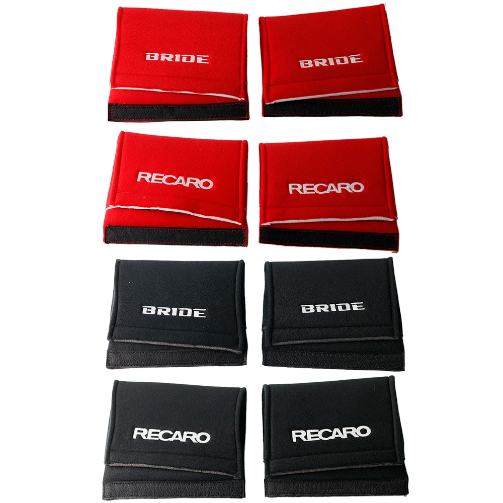 2 Pezzi Jdm Bride Recaro Racing Coprisedile Proteggi Tuning Side Pad Cuscino Secchio (Sinistra E Destra)