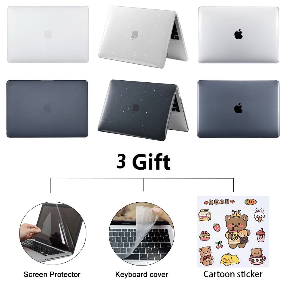 Laptop Case For Apple Macbook Pro 14 Case A2442 For Macbook Pro 13 14 15 16 11 12 Inch Case For New Macbook Air 13 A2337 Cover