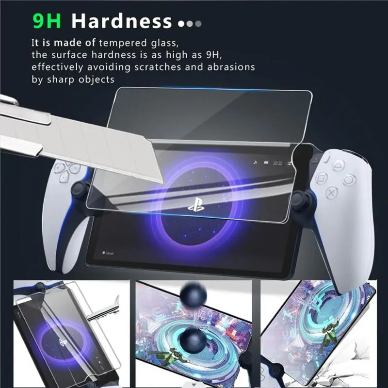 Per Ps5 Portal 8 Pollici Playstation Portal Remote Player Ultra Hd Film Guard Anti-Scratch Temperd Glass Screen Protector Cover
