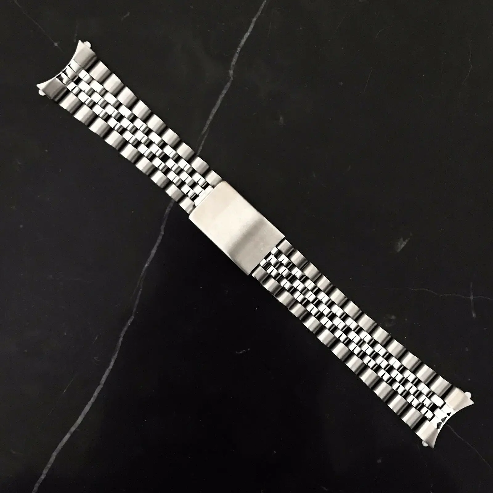 13Mm 17Mm 18Mm 19Mm 20Mm Cinturino Di Ricambio Per Orologio Jubilee In Acciaio Inossidabile Adatto Per Orologio Rolex Skx