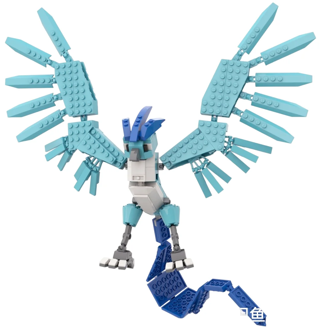 Pokemon Di Grandi Dimensioni Articuno Brickheadz Building Blocks Mini Action Figure Toy