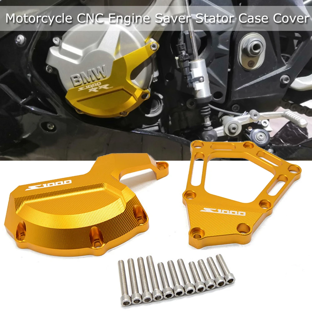 S1000Rr S 1000 R Rr Xr Moto Cnc Engine Saver Statore Case Cover Crash Protector Guard Per Bmw S1000Rr Hp4 S1000R S1000Xr