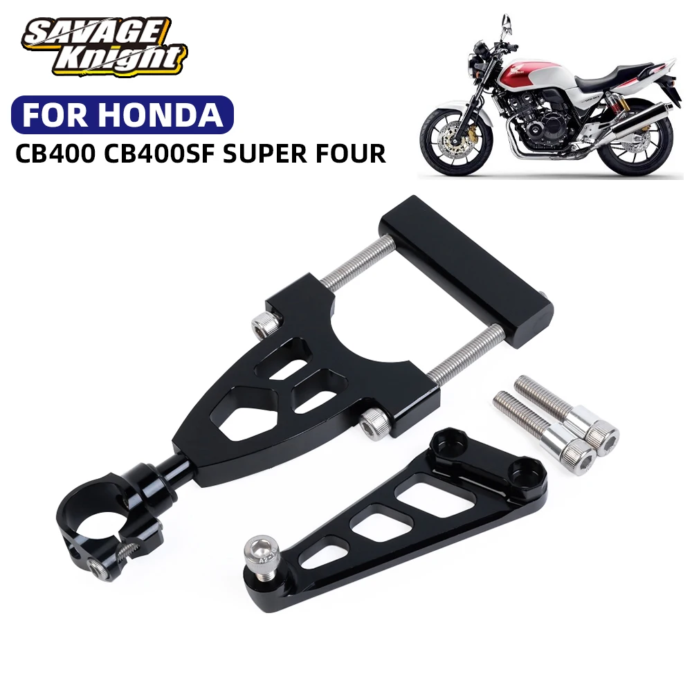 Per Honda Cb400 Super Four Linear Damper Stabilizzatore Stabilizzatore Sterzo Adattatore Staffa Cb 400 Accessori Moto