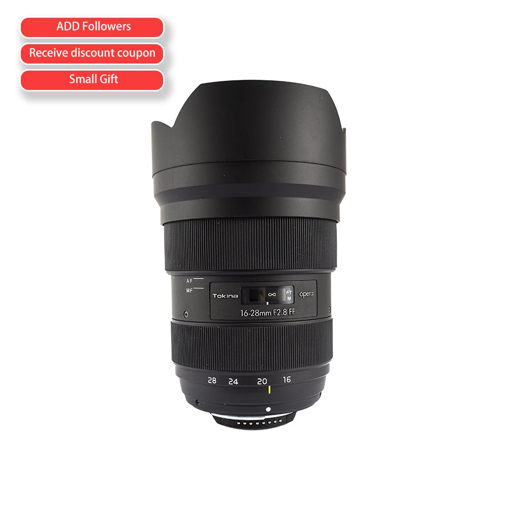 Obiettivo Tokina Opera 16-28Mm F2.8 Fx Per Supporto Canon Nikon Af Mount