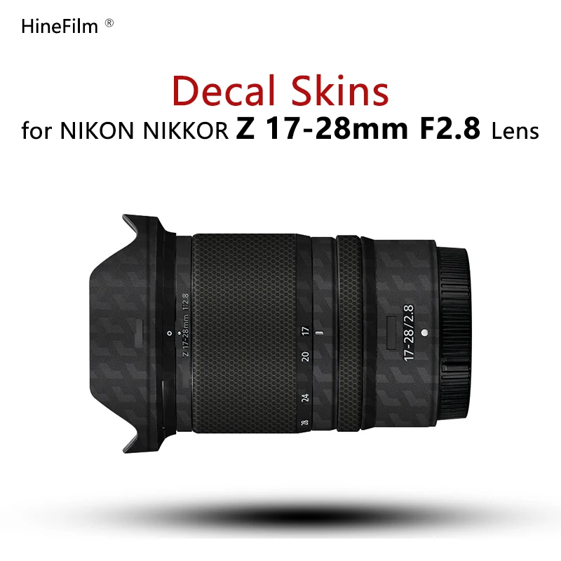 Per Nikon Z17-28F2.8 Adesivo Copriobiettivo 17-28 Decalcomania Pelle Nikkor Z 17-28Mm F/2.8 Pellicola Protettiva Cappotto Muslimah Wrap Sticker Film