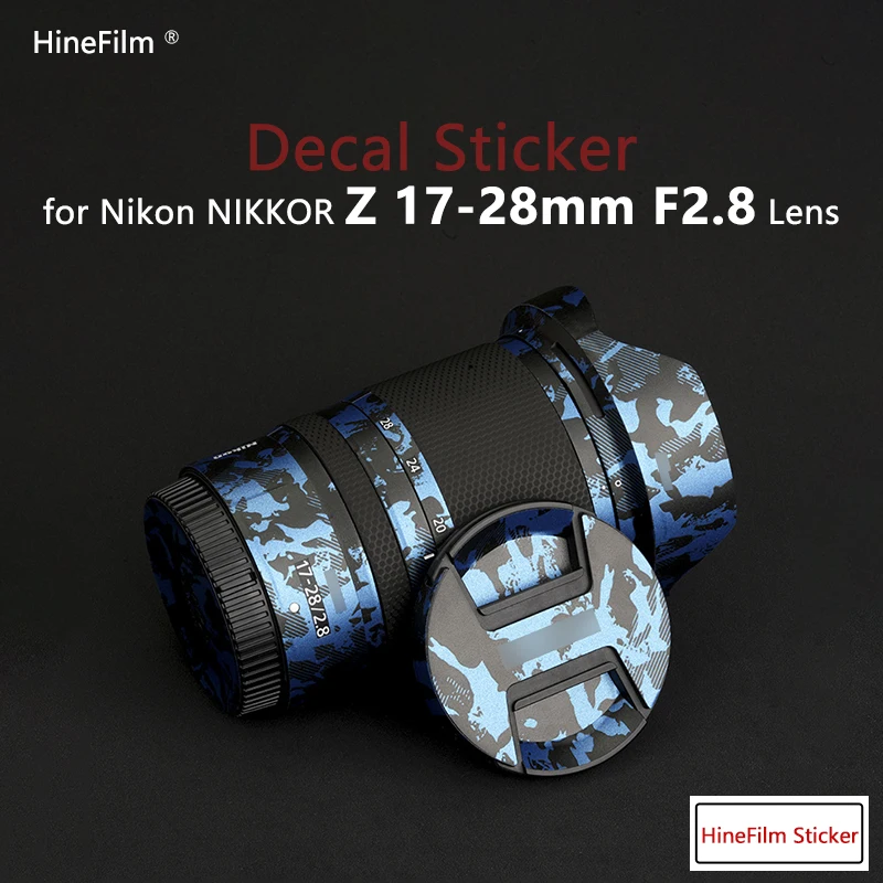 Nikkor Z17-28F2.8 Pelle Dell'Obiettivo Per Nikon Z 17-28Mm F/2.8 Adesivo Dell'Obiettivo 1728 F2.8 Pellicola Di Copertura Antigraffio Dell'Obiettivo