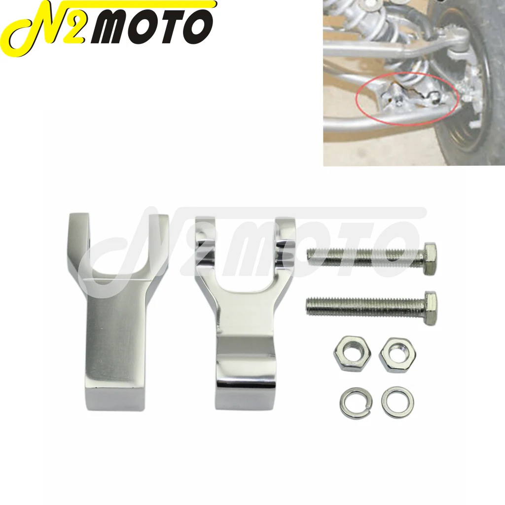 Moto 3.5 "Anteriore Argento Abbassamento Kit Di Goccia Per Honda Trx 450R Yamaha Yfz450 Raptor 700 A-Braccio Solo