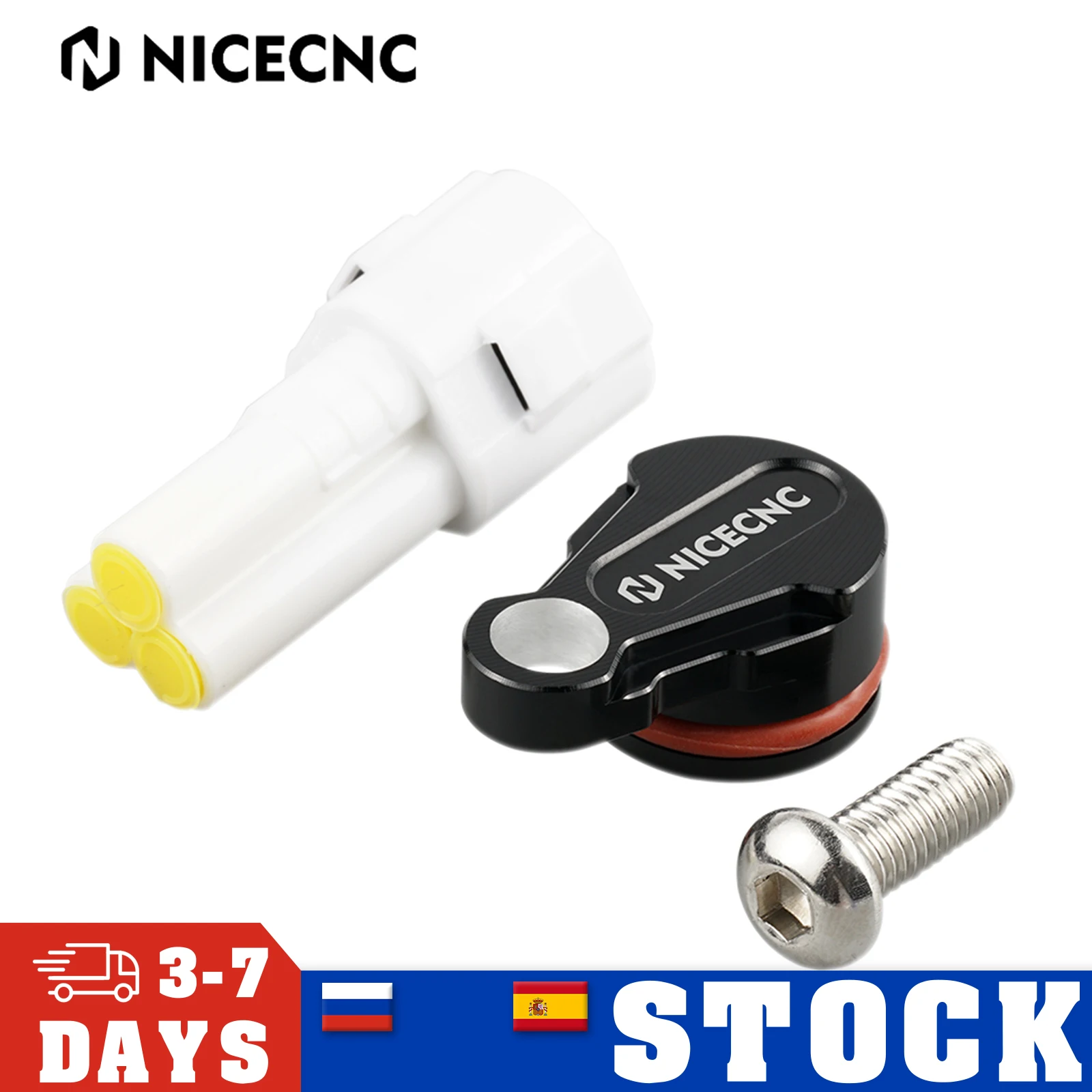 Nicecnc Atv Speed Sensor Block Off Plug Cap Cover Per Yamaha Raptor 700 Raptor700R Yfz450R Yfz450X Yfz 450R 450X