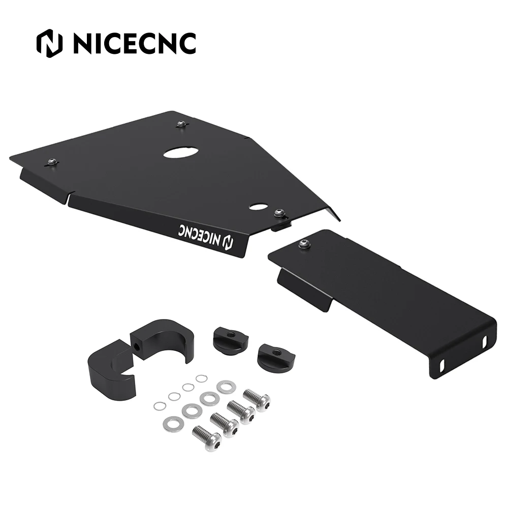 Nicecnc Per Yamaha Raptor 700 Atv Full Chassis Skid Plate Frame Guard Cover Protector 2006-2011 700 700R 2013-2023 Alluminio