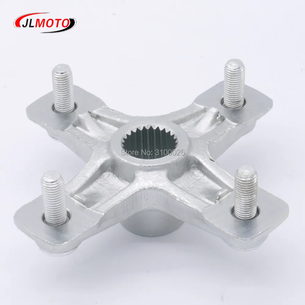 4 * M10 115Mm 24T Mozzo Ruota Assale Posteriore Adatto Per Motoland 250S Yamaha Raptor Atv Yfm 350 450 660 700 Mikilon Rapide 250S 1Pe-F53K0-00