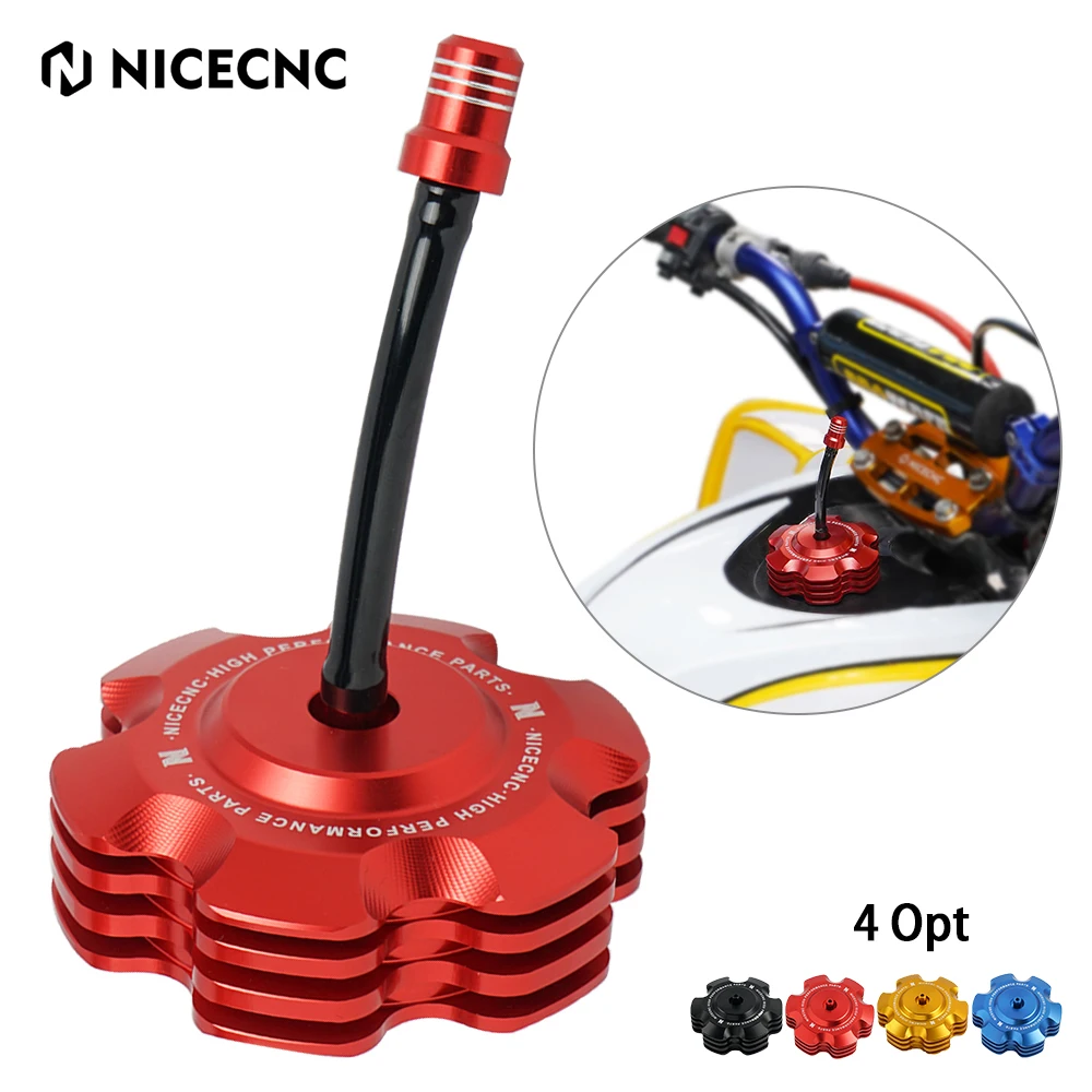 Nicecnc Atv Per Yamaha Raptor 700 Raptor 700R Se 50 80 Grizzly 125 Ttr 125 230 Rt100 Gas Carburante Tappo Serbatoio Benzina Coperchio Di Ricambio