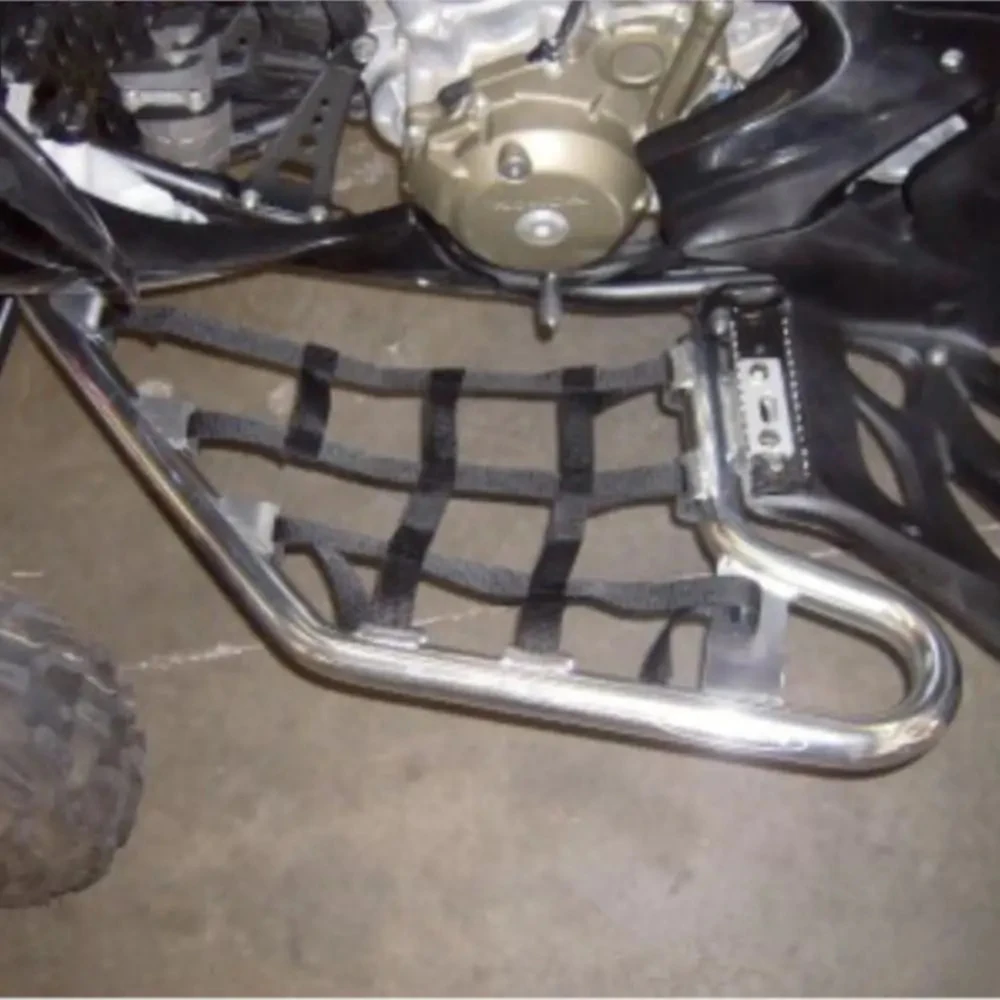 Per Yamaha Banshee 350 Raptor 350 660 700 Yfz450 Yfz450R Moto Nerf Bar Nets Nylon Impermeabile Atv Toolkit Per Polaris