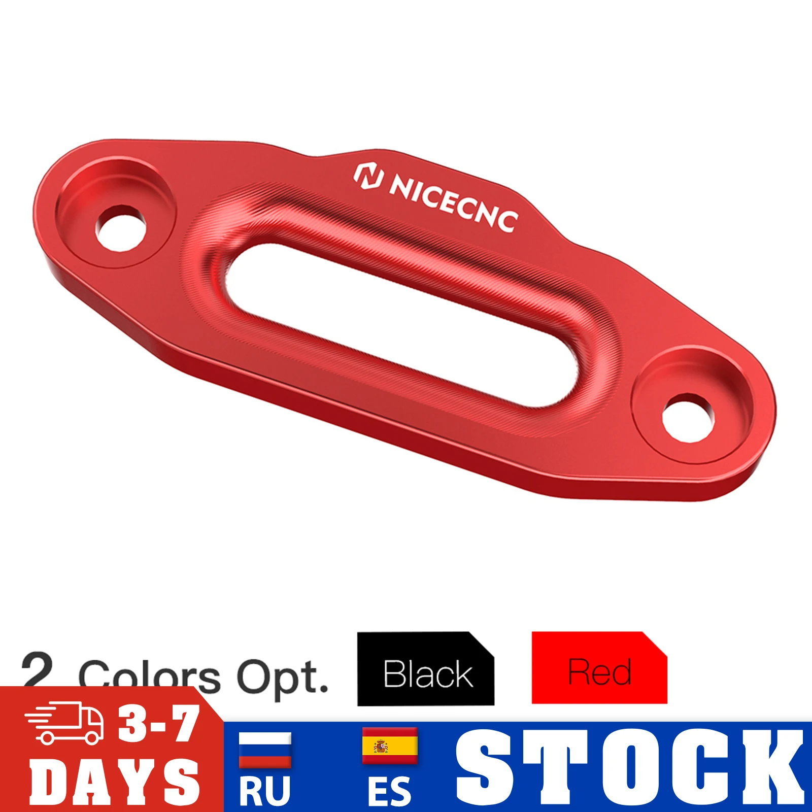 Nicecnc Per Yamaha Raptor 700 700R Anteriore Posteriore Hawse Fairlead Winch Rope Mount Bolt Center Per 2000-3500 Libbre Atv Argani