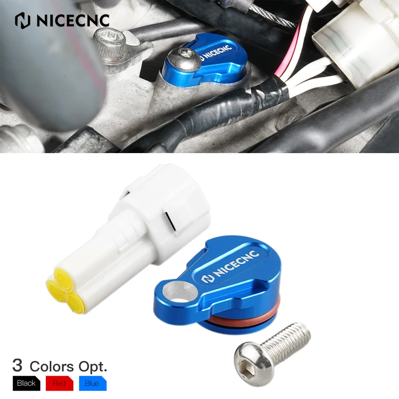 Nicecnc Atv Speed Sensor Block Off Plug Per Yamaha Raptor 700 2006-2022 700R 2009 2011-2021 Yfz450R 2009-2022 Yfz450X 2010-2011